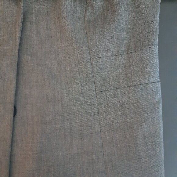 Anne Klein SZ 16 Grey Women's Stretch Blazer Jacket - Picture 5 of 16